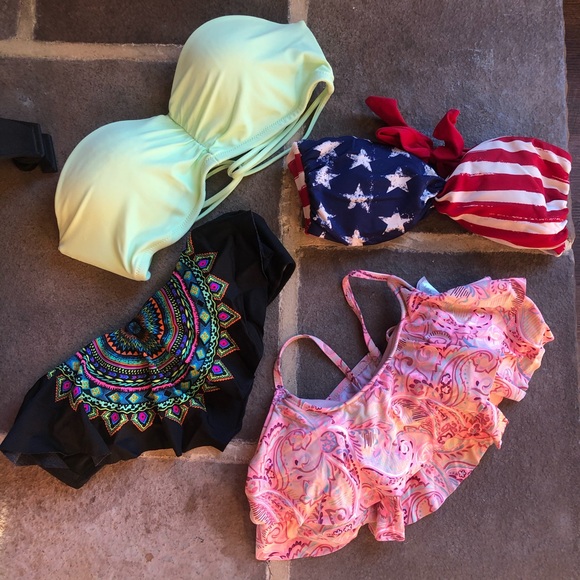 Xhilaration Other - *Four* Bikini Tops Bundle